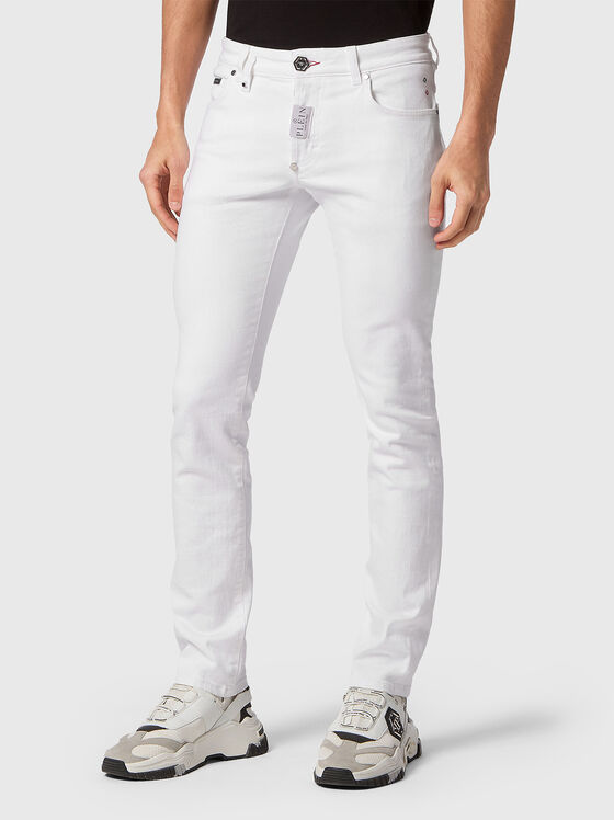 Slim jeans with logo accent - 1