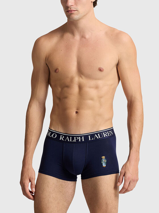Boxers with logo and Polo Bear print - 1