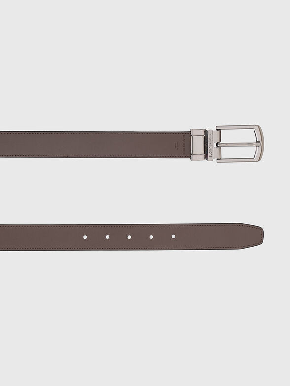 Double faced genuine leather belt - 2