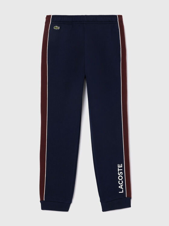 Sports trousers with logo - 1