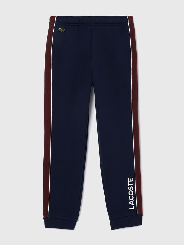 Sports trousers with logo - 0