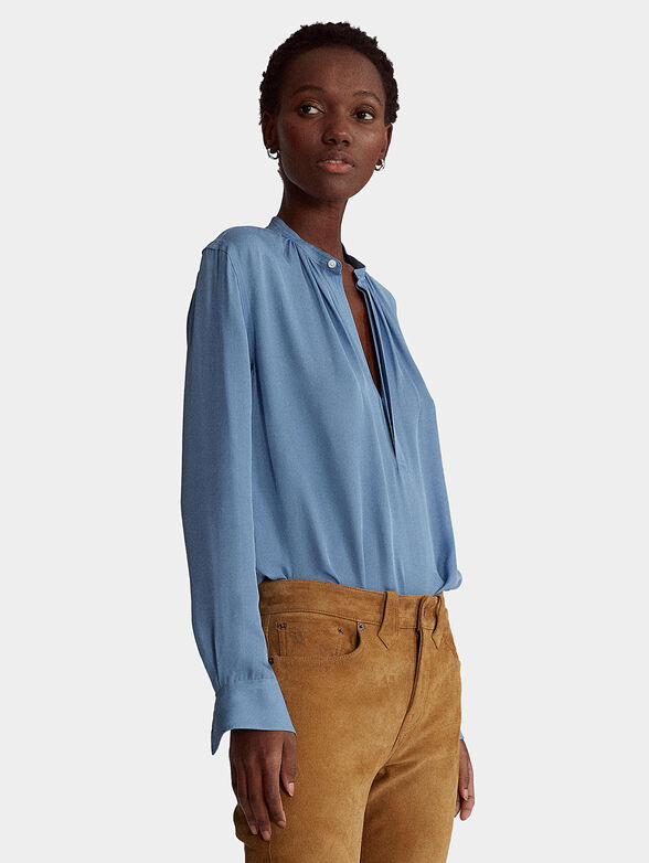 IDA blue blouse - 1