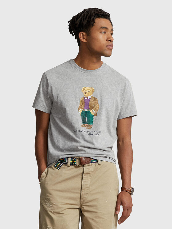 Сива тениска POLO BEAR - 1