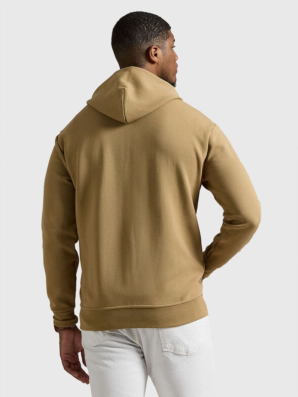 Sweatshirt with hood and zip - 3