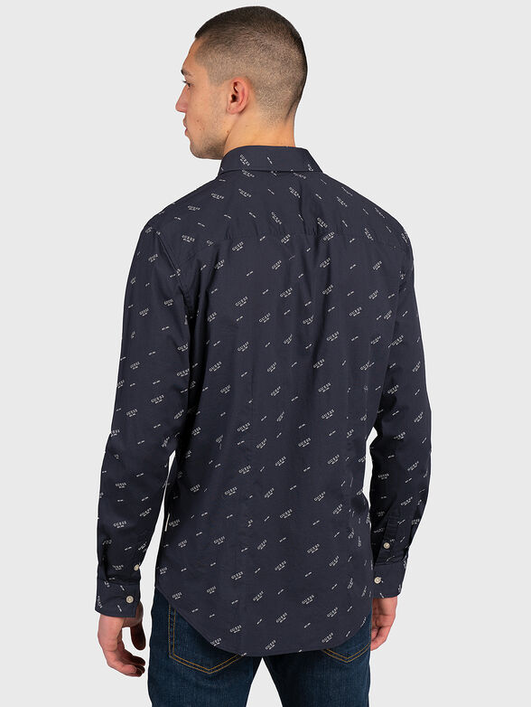 SUNSET shirt with logo print - 3