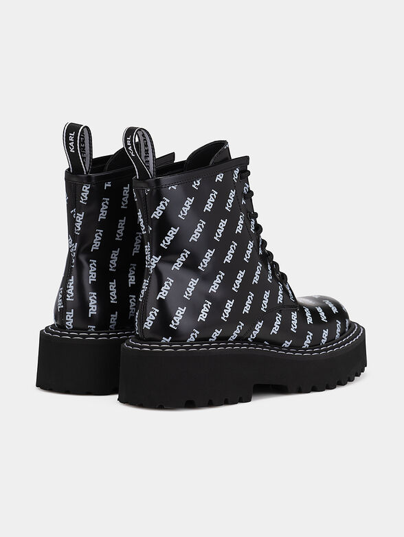 PATROL II Ankle boots with logo print - 3
