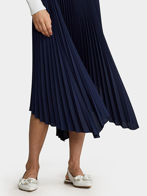 Asymmetrical pleated skirt - 3