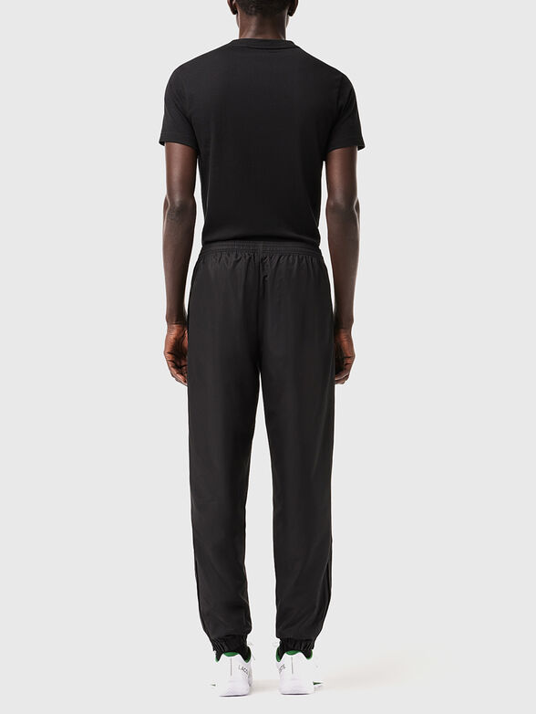 Sports trousers with logo detail  - 2