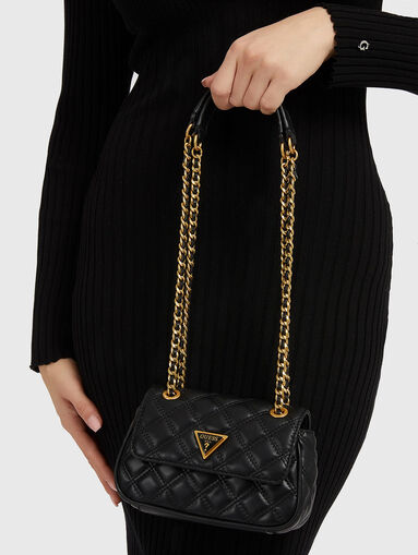 GIULLY mini crossbody bag with quilted effec - 3