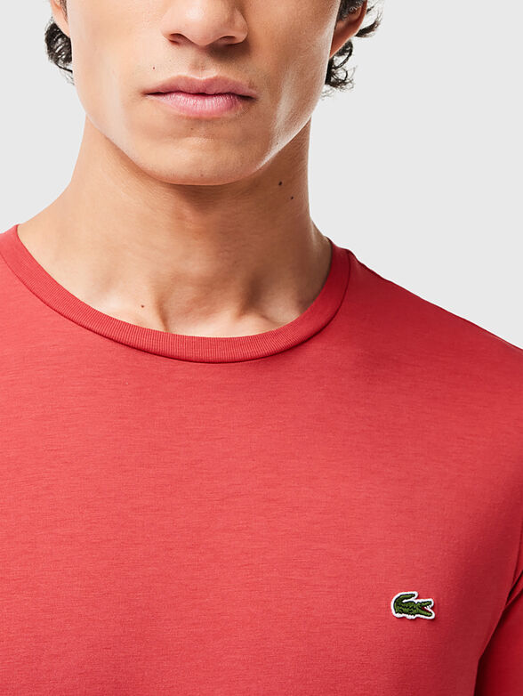 Green cotton T-shirt - 4