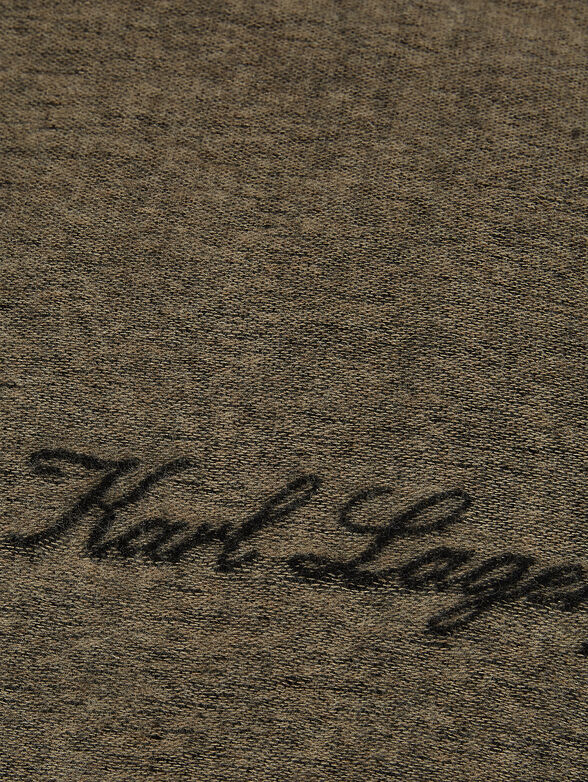 Decorative pillowcase in wool and cashmere - 2