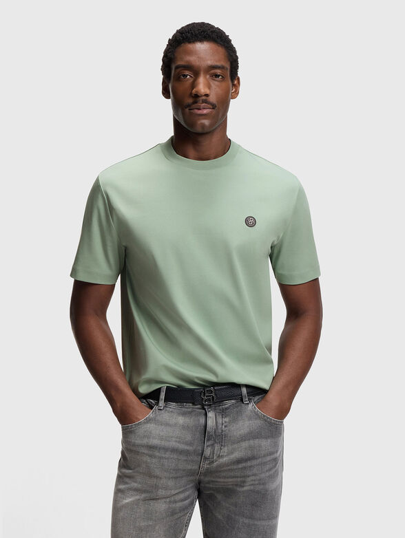 Crew neck cotton T-shirt - 1