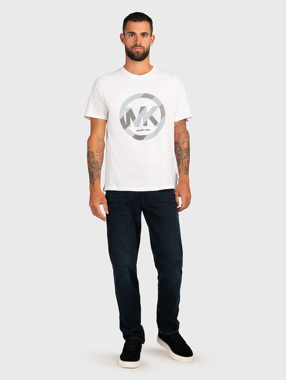 T-shirt with round neck and logo - 2