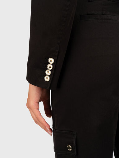 Organic cotton cropped jacket - 5