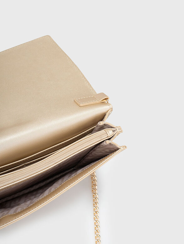 Small black bag with saffiano effect  - 6