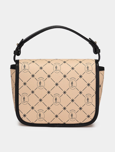 CLAVEL Bag with monogram logo print - 3