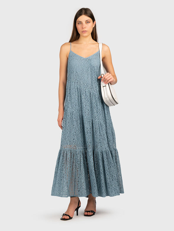 Maxi dress in lace - 1