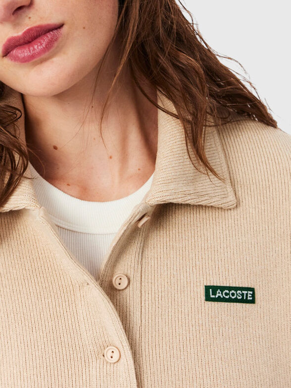 Beige sweatshirt - 4