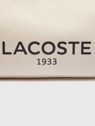 Large bag with contrast details and logo lettering - 4