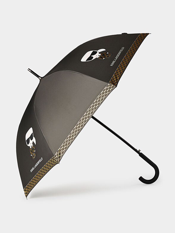 K/IKONIK umbrella with gold monogram print - 1