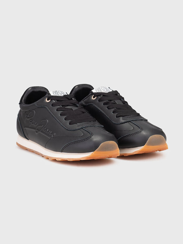 Sports shoes in leather and suede - 2