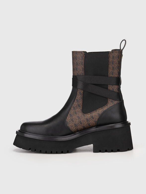 FLAIR 16 boots with logo print - 4