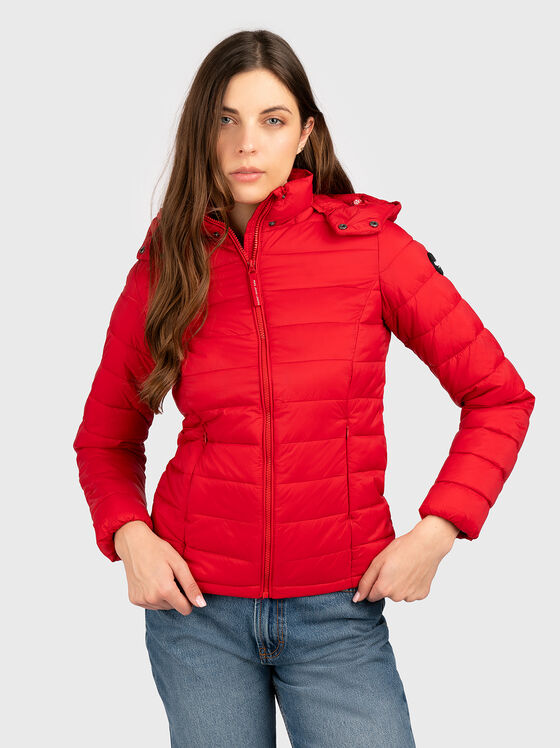 Червено късо яке AMMY - 1