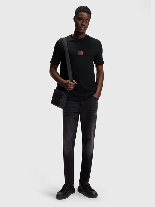 Crew neck T-shirt with logo - 2