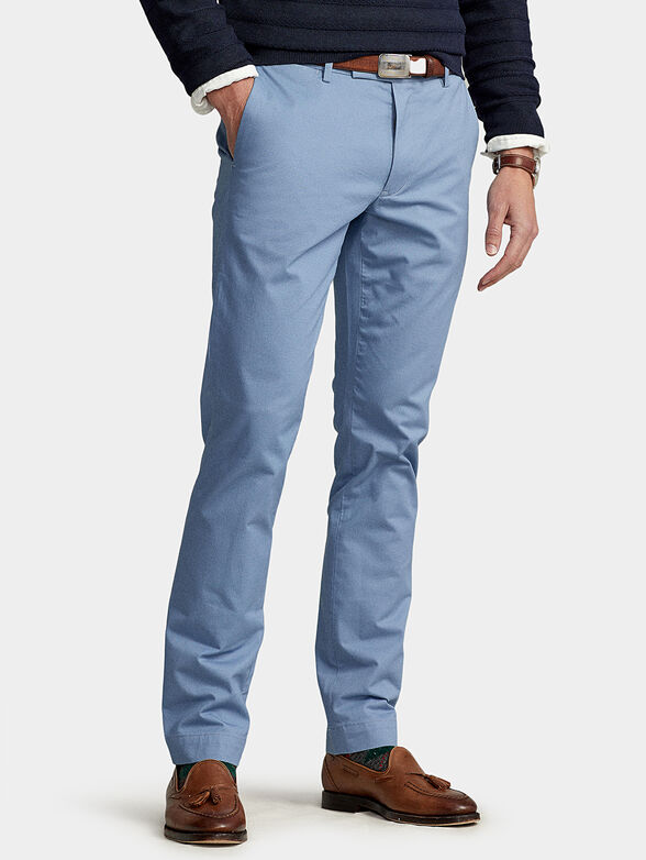 Blue trousers - 1