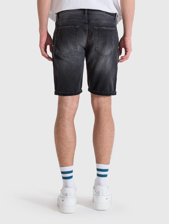 Denim shorts - 2