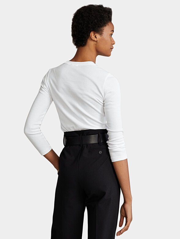 White cotton shirt - 3