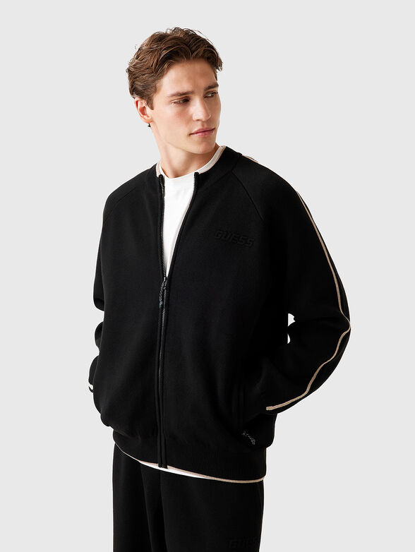 YAKI sweatshirt with contrasting trim - 1