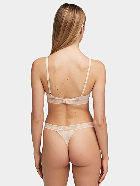 KARL bra with logo detail - 2
