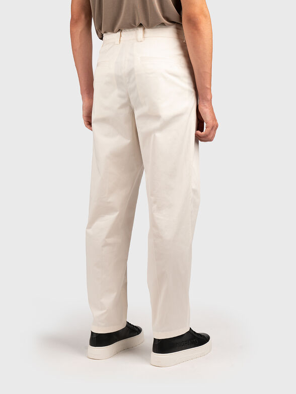 GOS beige trousers with darts - 2