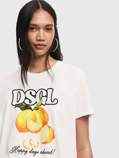 NINA T-shirt with accent print - 5