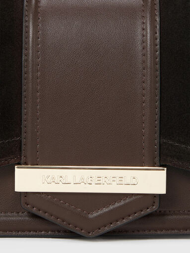 K/NOVA leather crossbody bag - 5