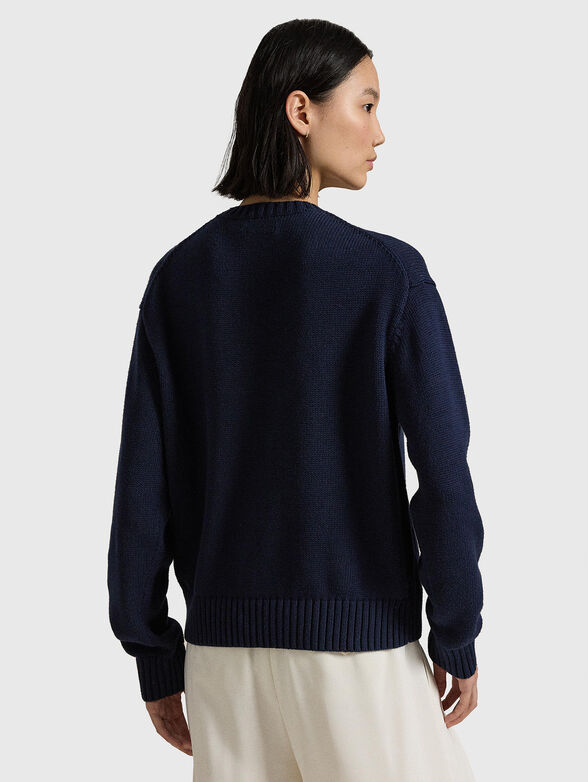 Polo Bear cotton crew neck jumper - 3