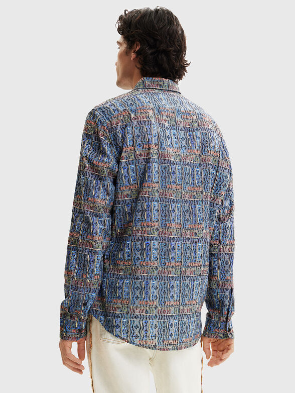 VELEZ shirt with multicolour print - 3