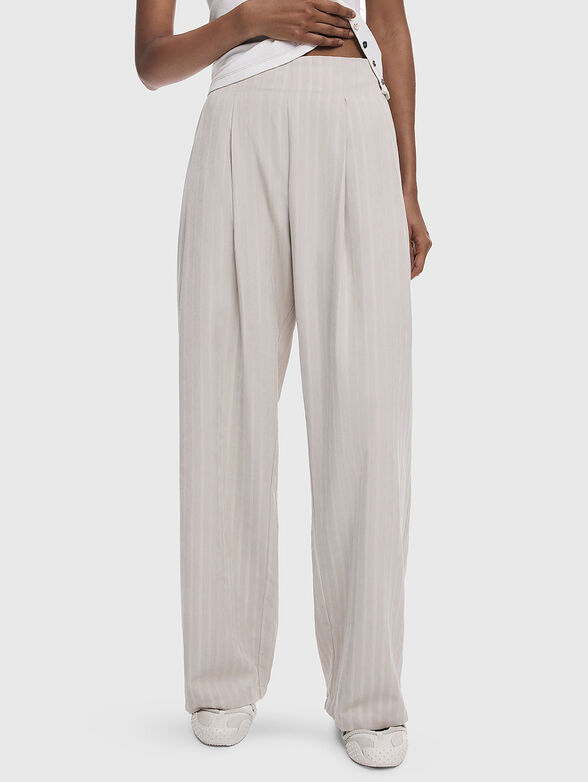 Pants with stripes - 1