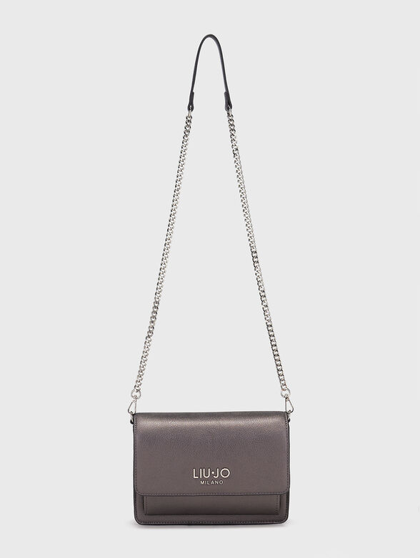 Small crossbody bag with gold details - 2