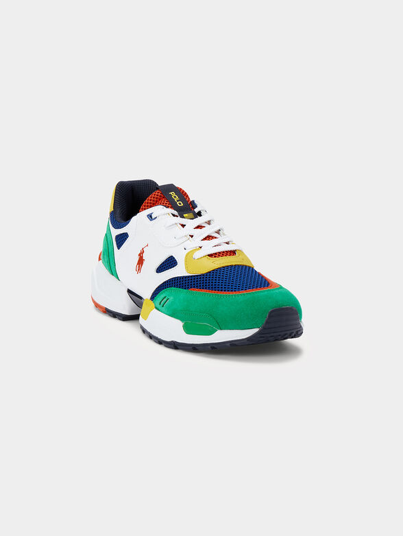 Sneakers with multicoloured details - 2