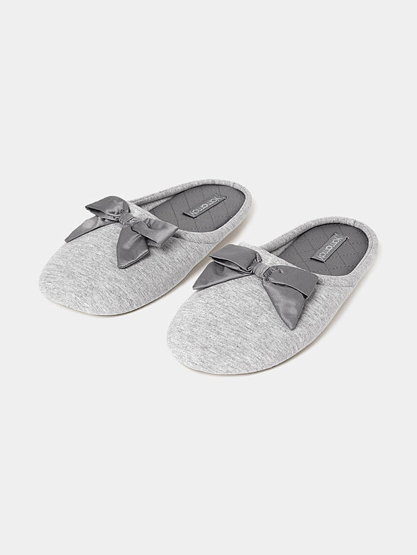 Grey slippers - 1