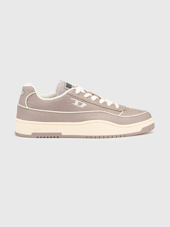 S-TRACKER-D textured leather sneakers - 1