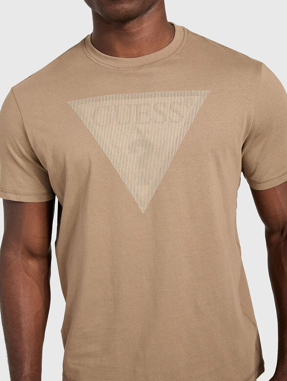 T-shirt with triangular logo - 4