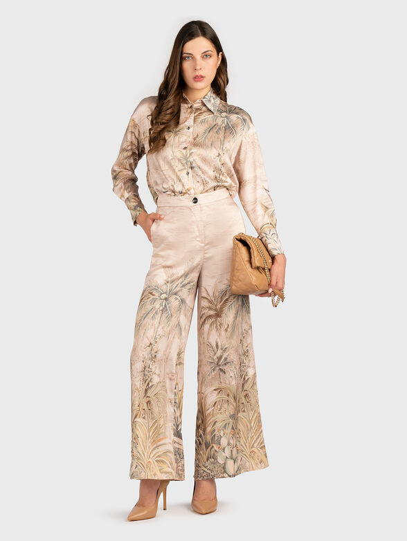 Long sleeve shirt with print - 1