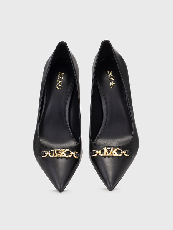 TIFFANIE heeled leather shoes - 6