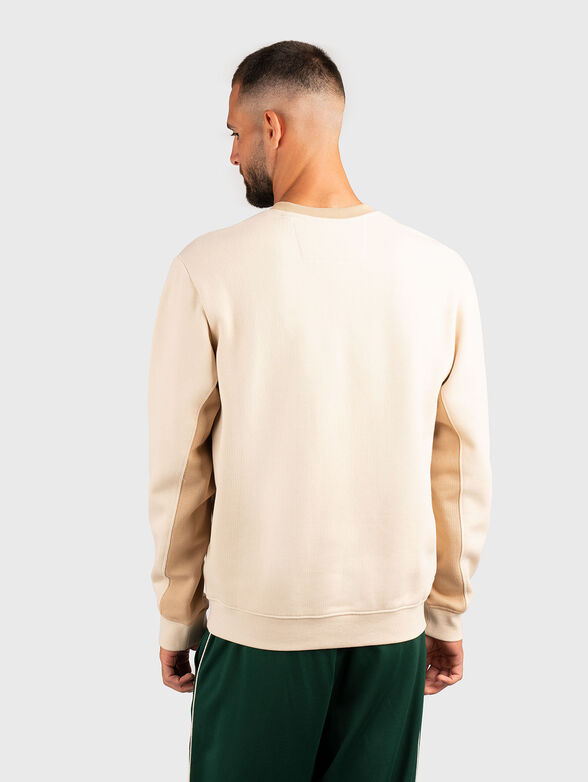 Sweatshirt with color-block effect - 3