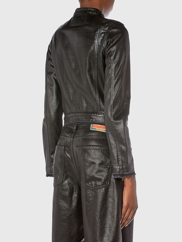 DE-MORNIN black denim jacket - 2