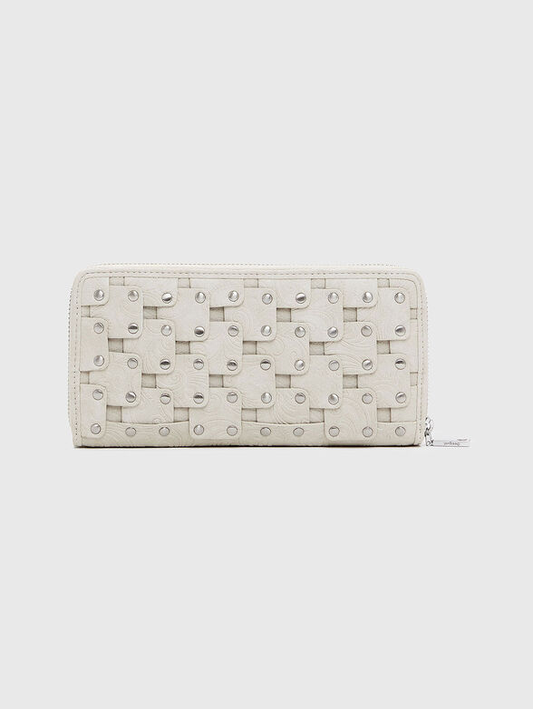 Large coin purse with studs - 2