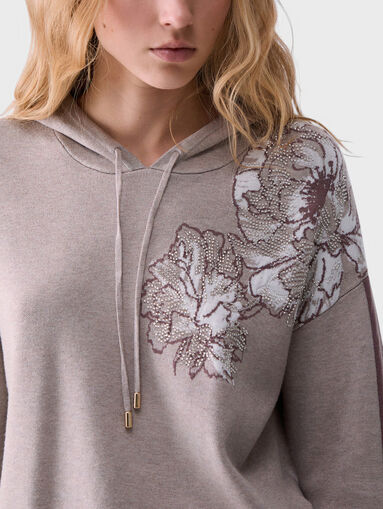 Jacquard-knit sweatshirt - 5